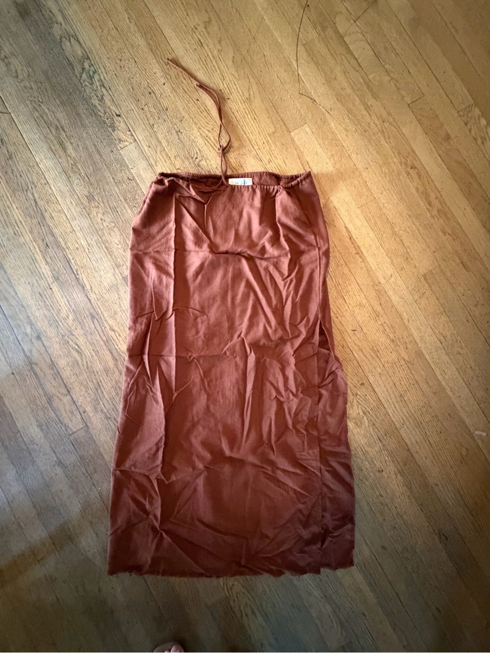 LSPACE Midi Skirt in Rust